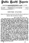 Public health reports  v 13 no 30 July 28 1899