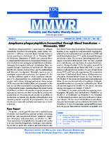 MMWR Morbidity and Mortality Weekly Report Vol 57 No 42 January 15 1993