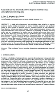 Case Study on the Abnormal Airflow Diagnosis Method Using Atmospheric Monitoring Data