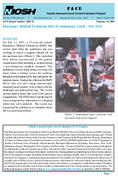 Emergency Medical Technician Dies in Ambulance Crash  New York 200112
