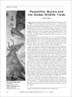 Paleolithic Murals and the Global Wildlife Trade