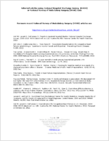 Selected Articles Using National Hospital Discharge Survey NHDS or National Survey of Ambulatory Surgery NSAS data