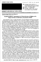 MMWR Morbidity and Mortality Weekly Report November 12 1982  Vol 31  No 44