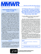 MMWR Morbidity and Mortality Weekly Report Vol 68 No 25 June 28 2019