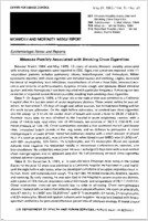 MMWR Morbidity and Mortality Weekly Report May 31 1985  Vol 34  No 21