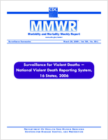 Morbidity and Mortality Weekly Report MMWR Surveillance Summaries March 2009  Vol 58  No SS1