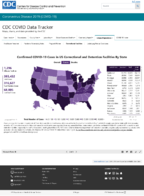 Confirmed COVID19 cases in US correctional and detention facilities by state January 5 2021