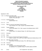 AGENDA  Board of Scientific Counselors National Center for Health Statistics Coordinating Center for Health Information and Service Centers for Disease Control and Prevention  September 2425 2009 Hyattsville MD
