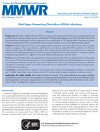 Morbidity and Mortality Weekly Report MMWR  Early Release  Vol 61 March 6 2012