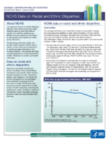 NCHS data on racial and ethnic disparities March 2020