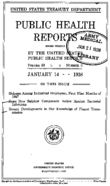 Public Health Reports  v 53 no 2  cover