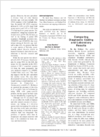 Comparing Diagnostic Coding and Laboratory Results