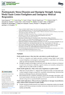 Posttraumatic Stress Disorder and Handgrip Strength Among World Trade Center Firefighters and Emergency Medical Responders