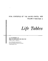 1973 Life Tables