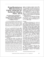 DrugResistance Mechanisms in Vibrio cholerae O1 Outbreak Strain Haiti 2010