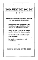 Third Liberty Bond public service announcement from from Public Health Rep 3340