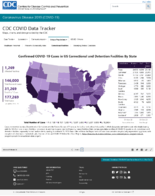 Confirmed COVID19 cases in US correctional and detention facilities by state Oct 6 2020