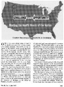Challenge And Opportunity Meeting The Health Needs Of The Nation
