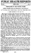 Weekly Reports for APRIL 6 1934