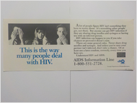 This is the way many people deal with HIV