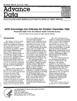 AIDS Knowledge and Attitudes for OctoberDecember 1989 Provisional Data From the National Health Interview Survey