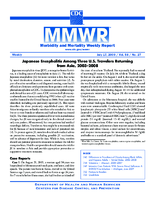 MMWR Morbidity and Mortality Weekly Report Vol 58 No 27 July 17 2009