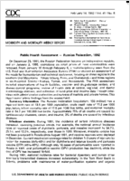 MMWR Morbidity and Mortality Weekly Report February 14 1992  Vol 41  No 6