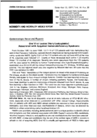 MMWR Morbidity and Mortality Weekly Report September 13 1985  Vol 34  No 36