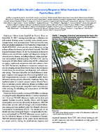 Initial Public Health Laboratory Response After Hurricane Maria  Puerto Rico 2017