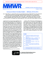 MMWR Morbidity and Mortality Weekly Report Vol 63 No 39 October 3 2014