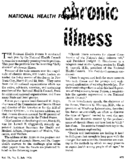 National health forum on chronic illnessNational health Council Nine briefs
