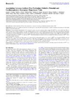 Associations Between Ambient Fine Particulate Oxidative Potential and Cardiorespiratory Emergency Department Visits