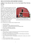 Horse Breeder Falls 1112 Feet From Hayloft When Throwing Hay Bale
