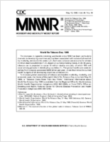 Morbidity and Mortality Weekly Report MMWR May 19 1995  Vol 44  No 19