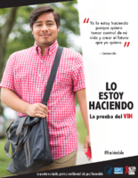 Lo Estoy Haciendo La prueba del VIH Leonardo