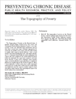 The Topography of Poverty