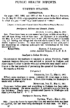 Public health reports  v 16 no 21 May 24 1901