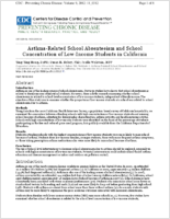 AsthmaRelated School Absenteeism and School Concentration of LowIncome Students in California