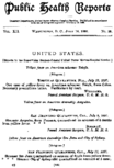 Public health reports  v 12 no 29 July 16 1897