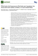 Daily EarlyLife Exposures to Diet Soda and Aspartame Are Associated with Autism in Males A CaseControl Study