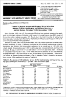 MMWR Morbidity and Mortality Weekly Report May 15 1987  Vol 36  No 18