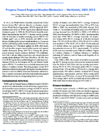 Progress Toward Regional Measles Elimination  Worldwide 20002013