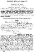 Public health reports  v 16 no 26 June 28 1901