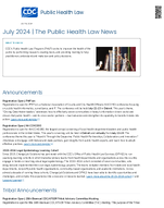 Public health law news  July 2024