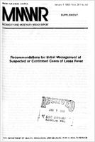 Morbidity and Mortality Weekly Report MMWR January 4 1980  Vol 28  No 52