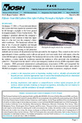 FifteenYearOld Laborer Dies After Falling Through a Skylight  Florida FACE 200104