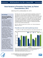 State Variation in Preventive Care Visits by Patient Characteristics 2012