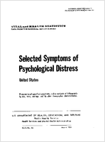 Selected symptoms of psychological distress United States