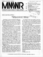 MMWR Morbidity and Mortality Weekly Report November 26 1976  Vol 25  No 46