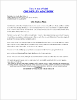 CDC Alert on Ricin Monday October 24 2003 1015 EDT 1015 PM EDT